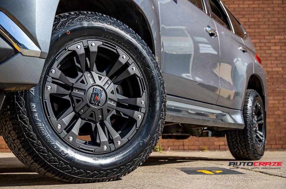 MITSUBISHI PAJERO SPORT MONSTER XD 2 MATTE BLACK